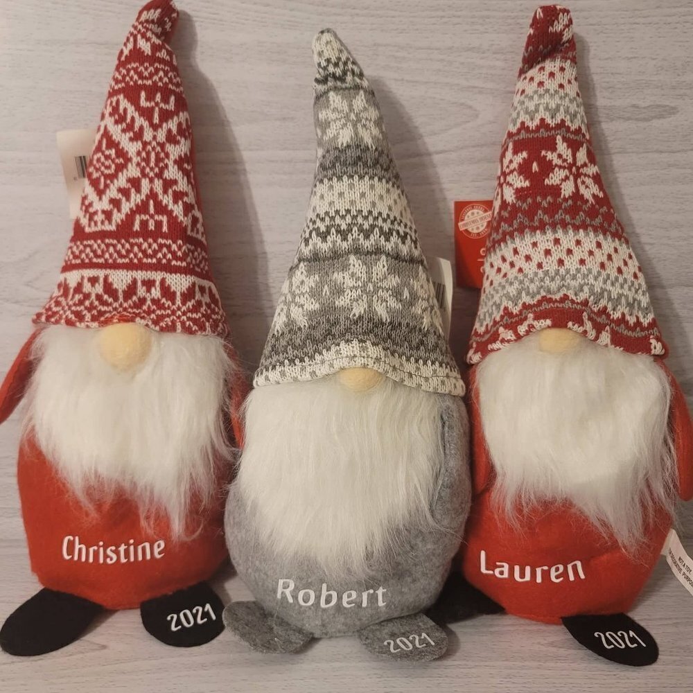 2026 Personalized Christmas Gnomes